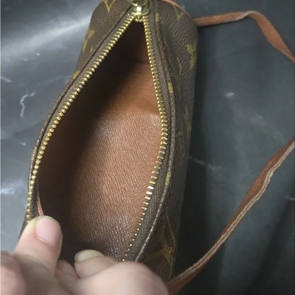 Louis Vuitton Papillon Brown Monogram Cylinder Small Bag - Picture 7 of 7